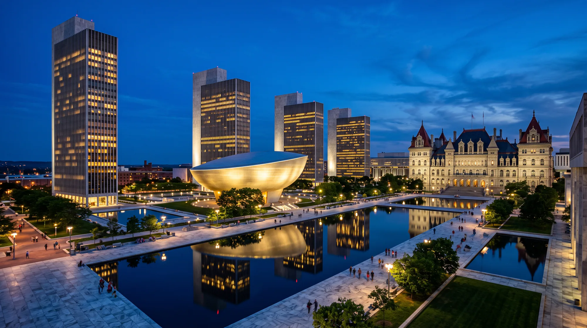 Albany, NY skyline