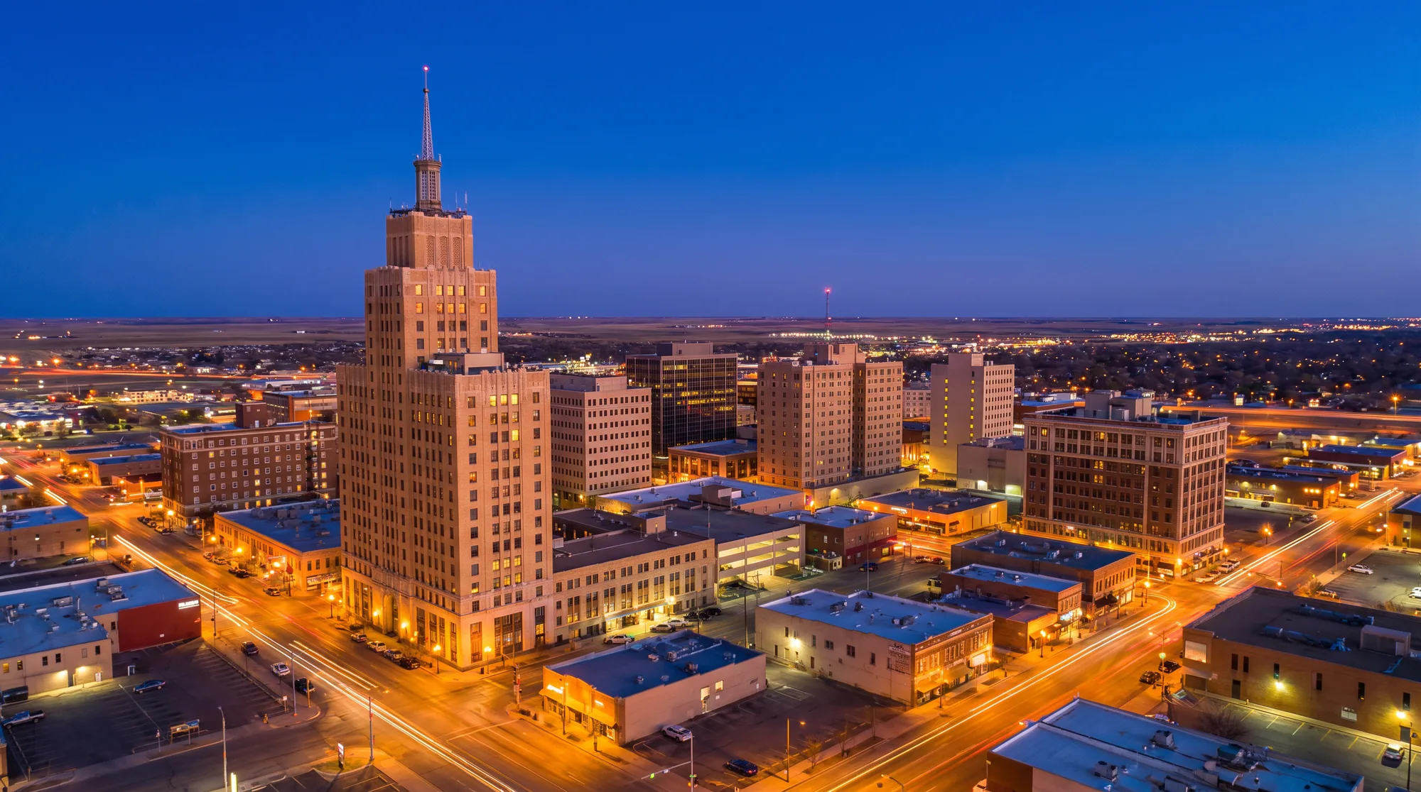 Amarillo, TX skyline