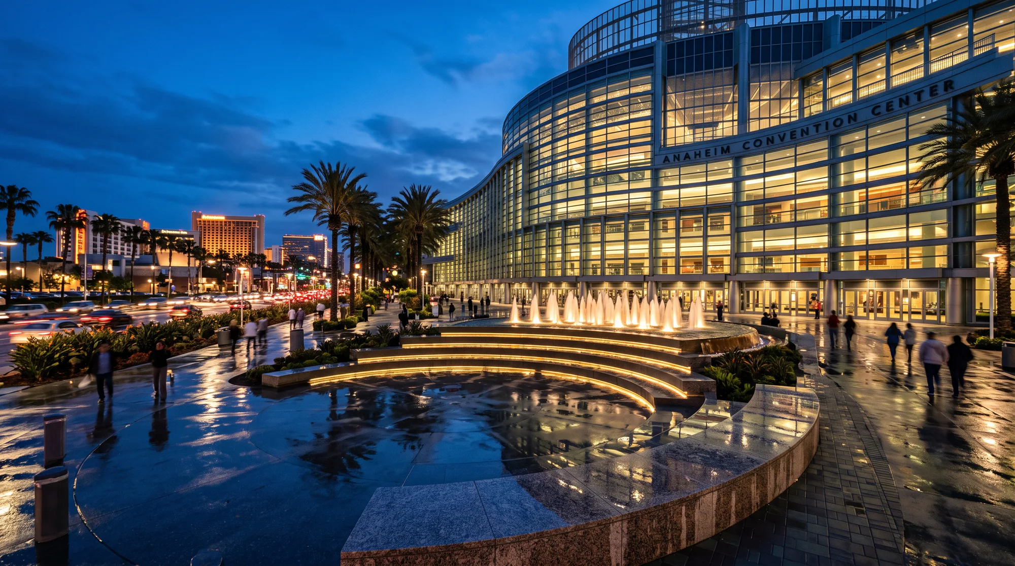 Anaheim, CA skyline