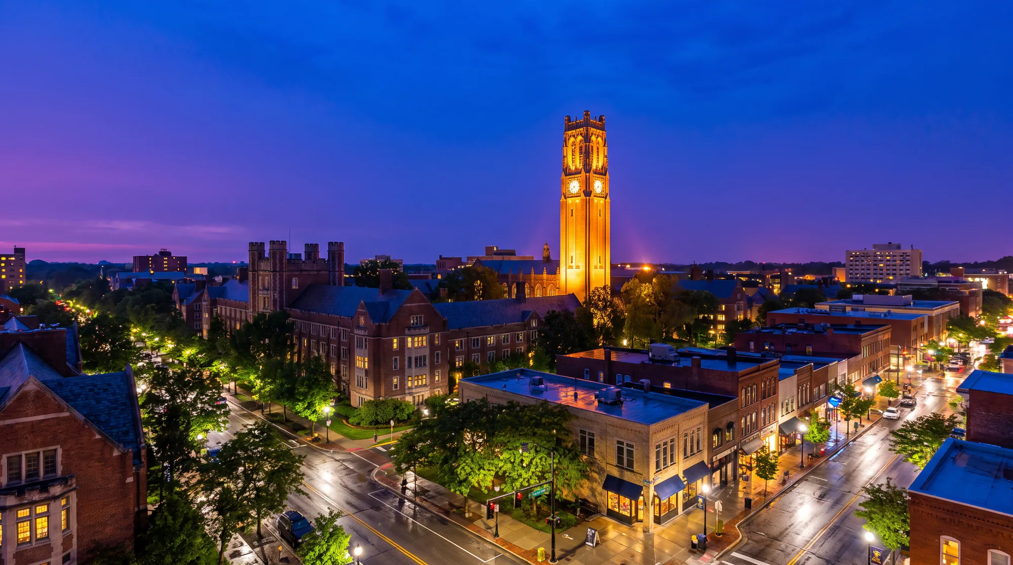 Ann Arbor, MI skyline
