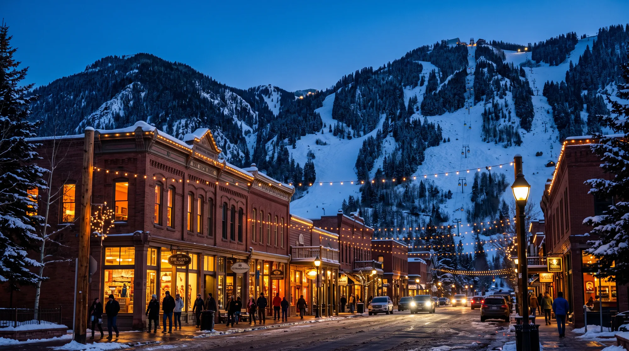 Aspen, CO skyline