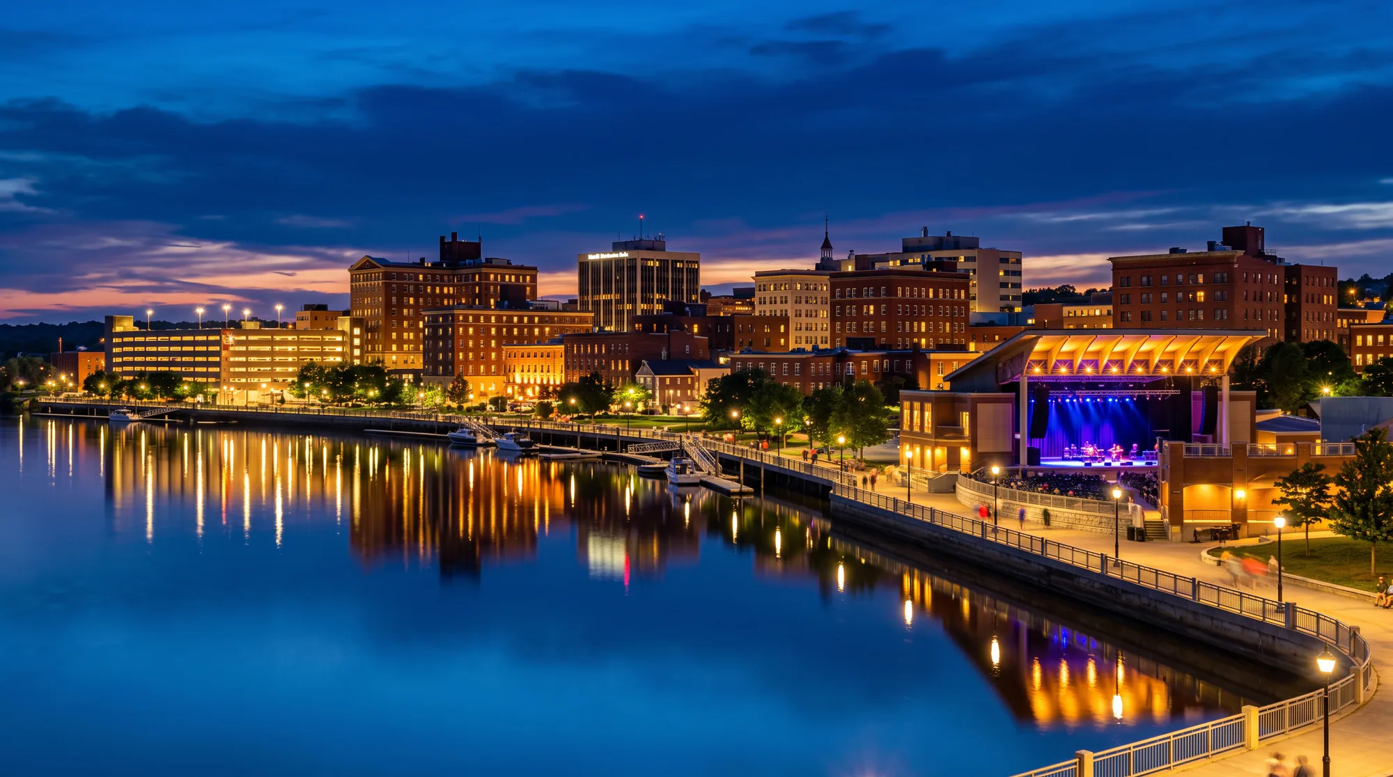 Bangor, ME skyline