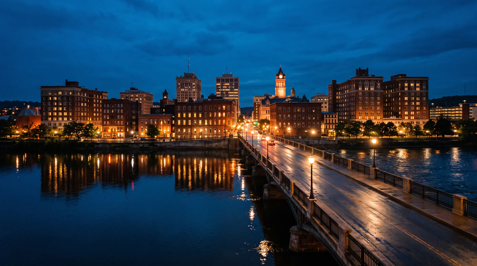 Binghamton, NY skyline