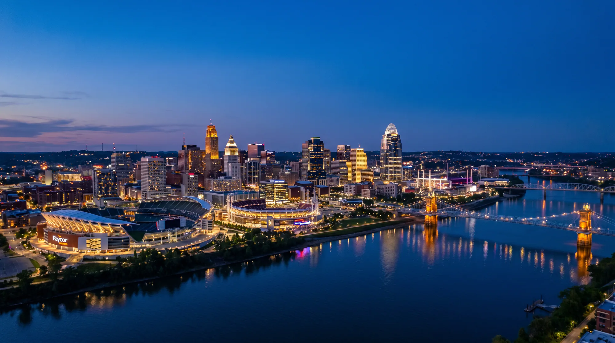Cincinnati, OH skyline