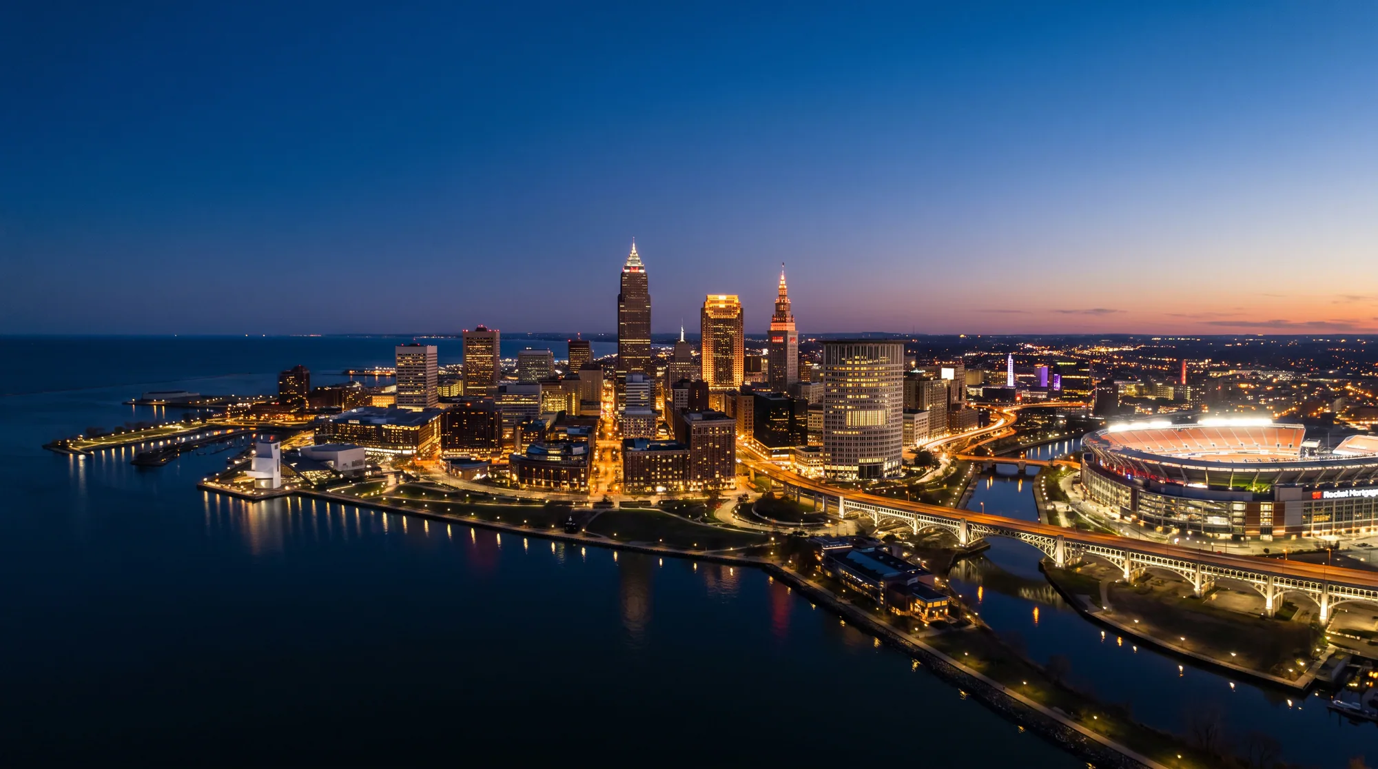 Cleveland, OH skyline