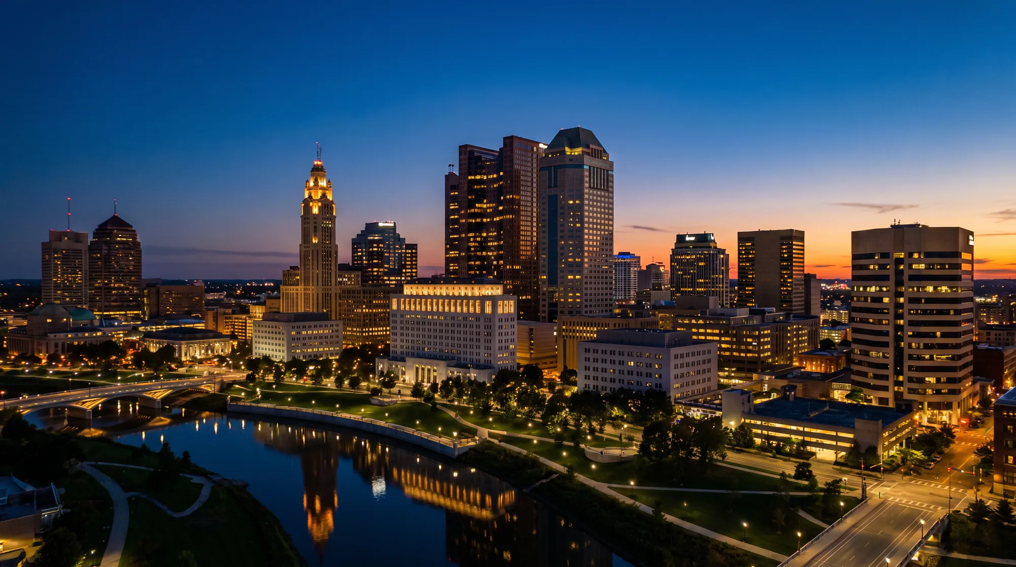 Columbus, OH skyline