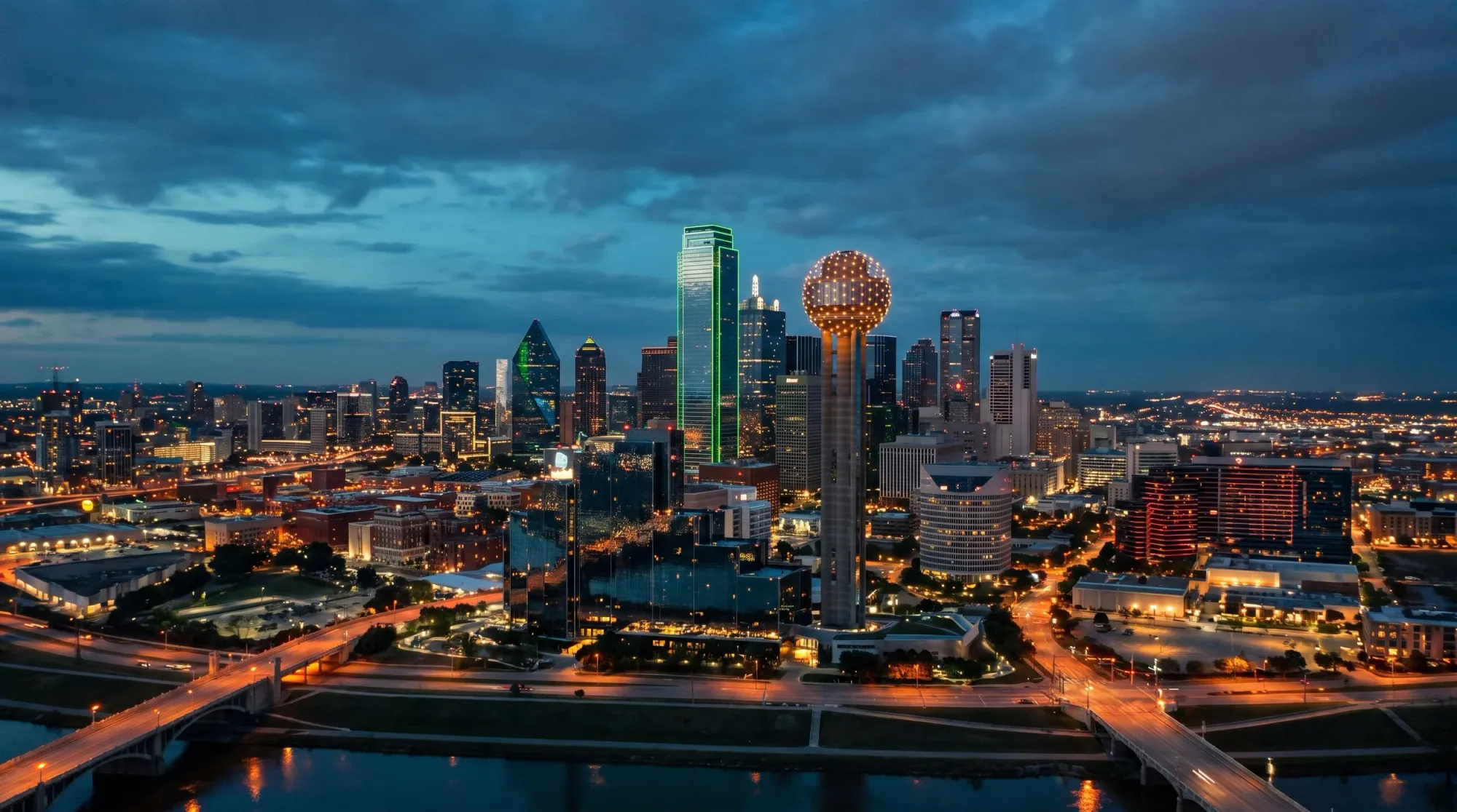 Dallas, TX skyline
