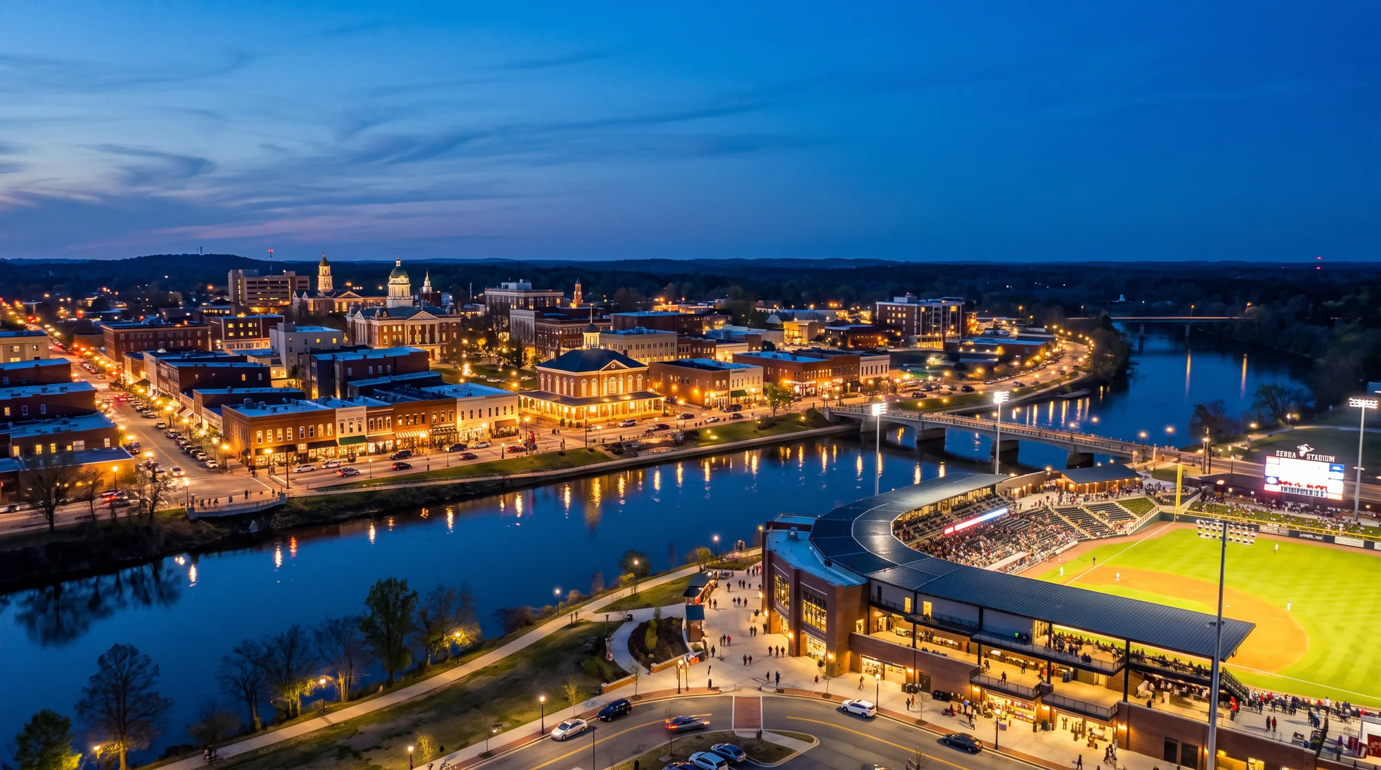 Fayetteville, NC skyline