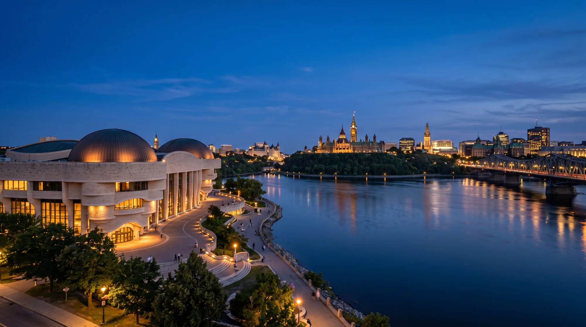 Gatineau, QC skyline