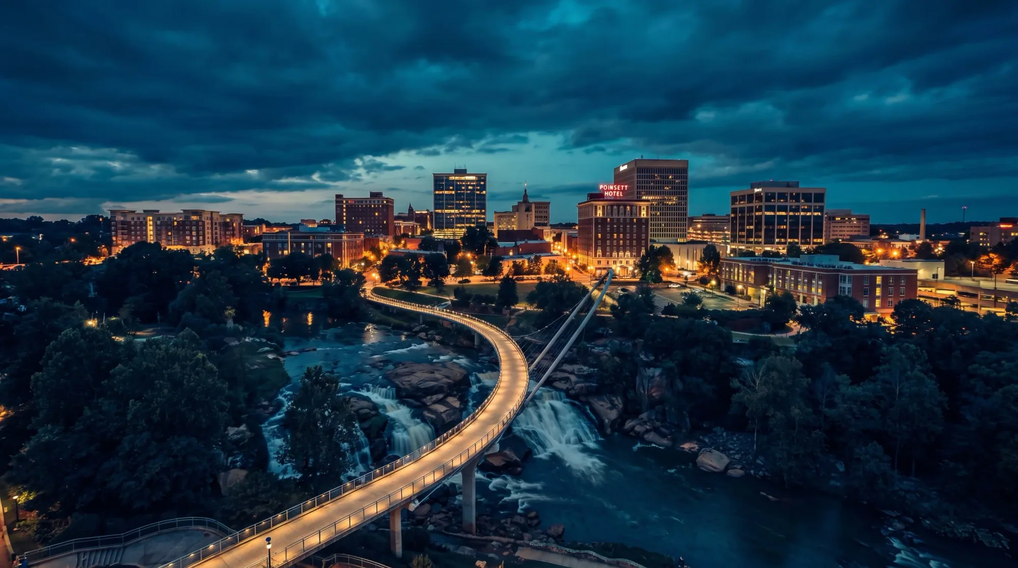 Greenville, SC skyline