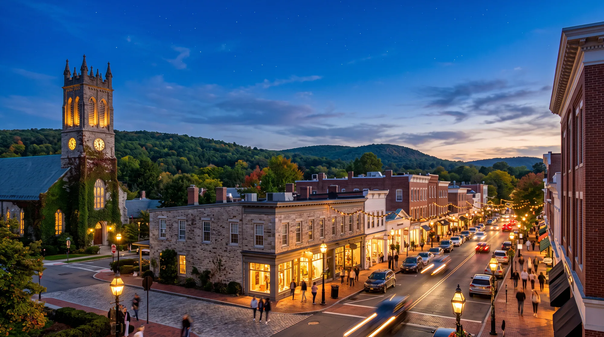 Greenwich, CT skyline
