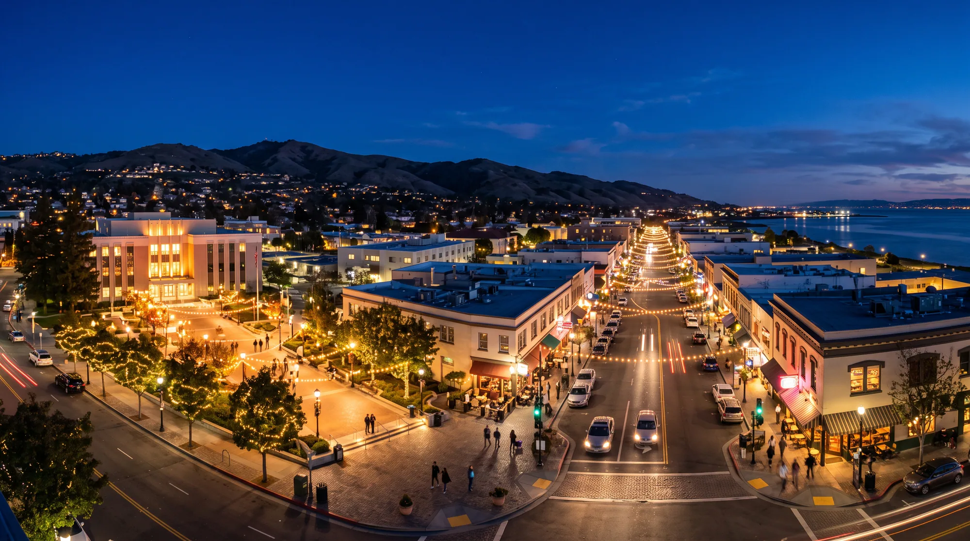 Hayward, CA skyline