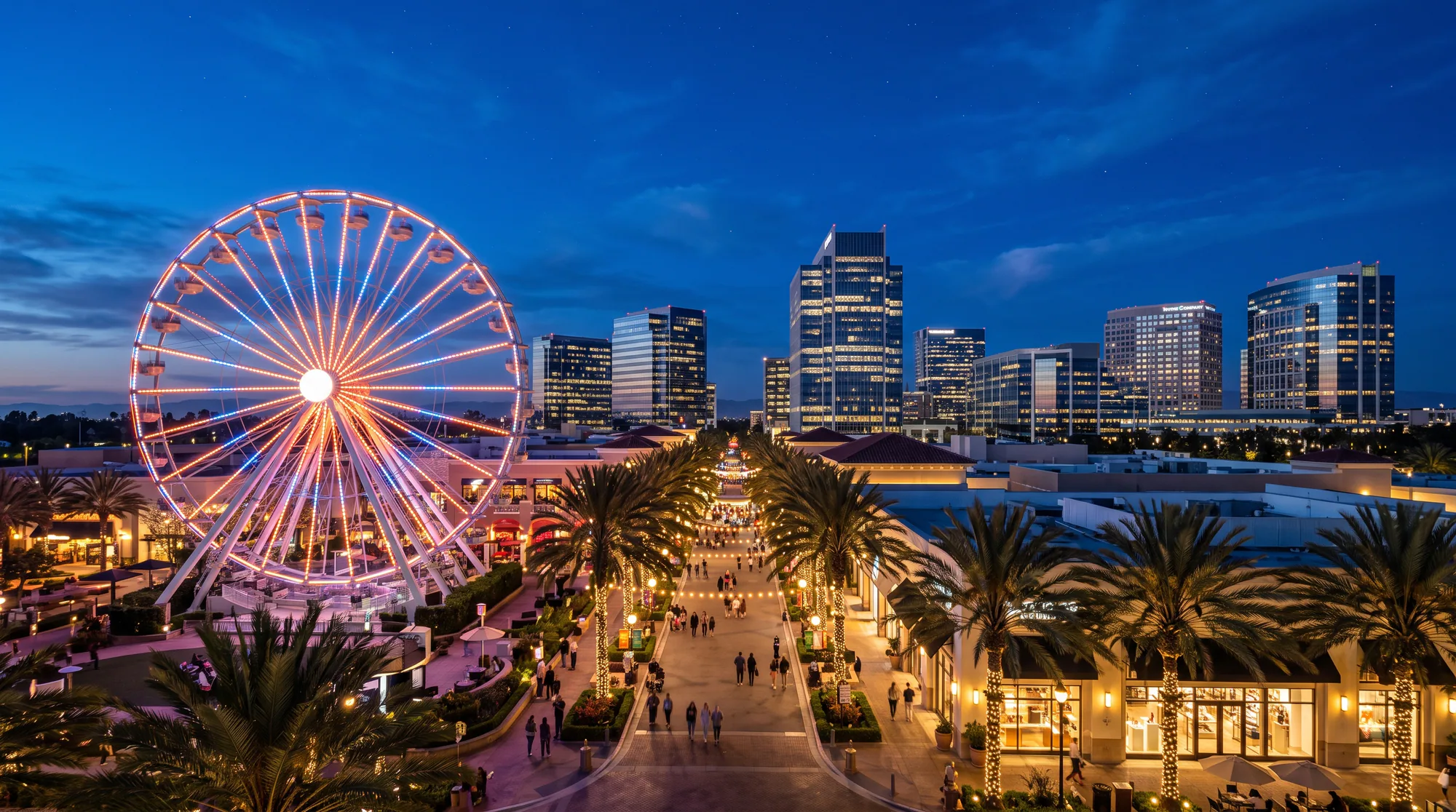 Irvine, CA skyline