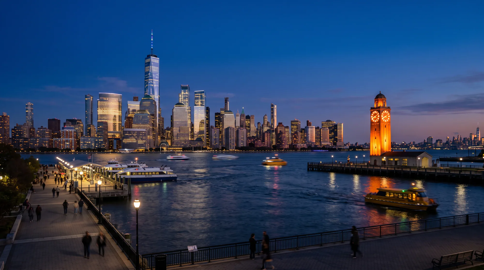 Jersey City, NJ skyline
