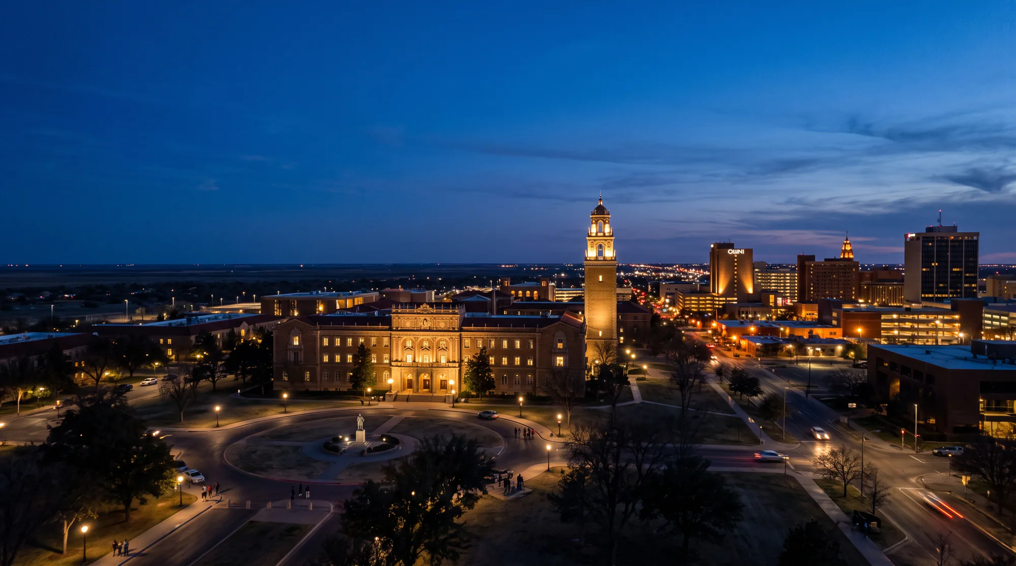 Lubbock, TX skyline