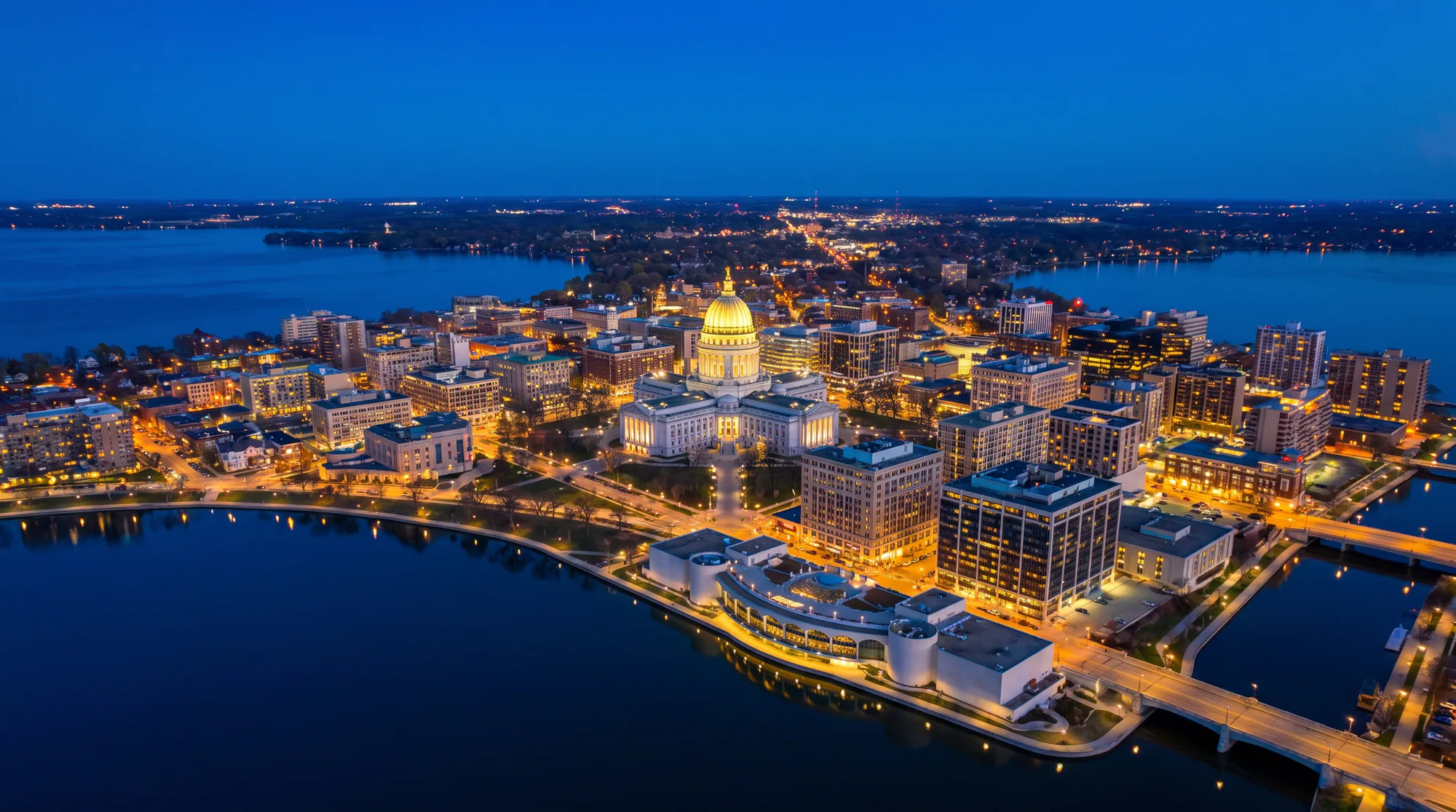 Madison, WI skyline