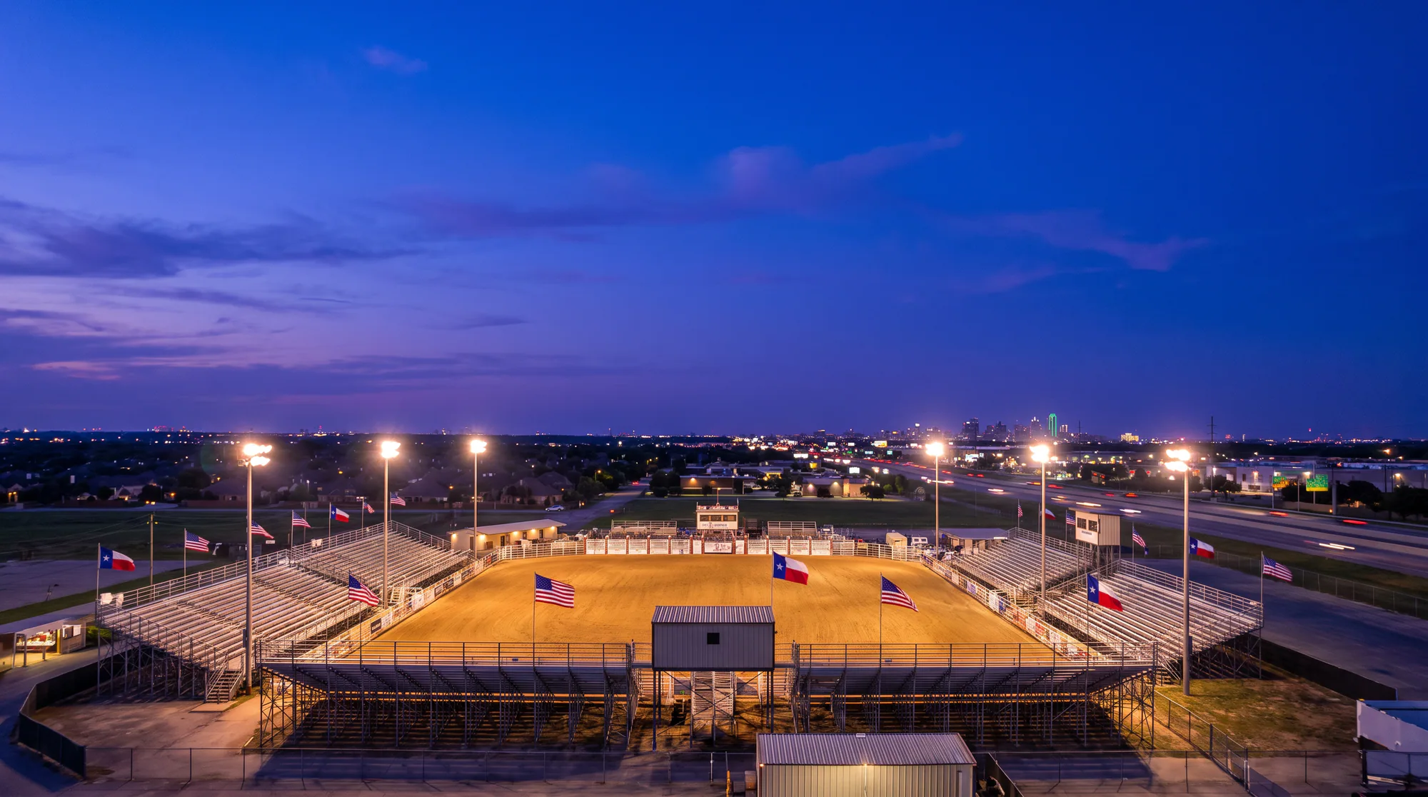Mesquite, TX skyline
