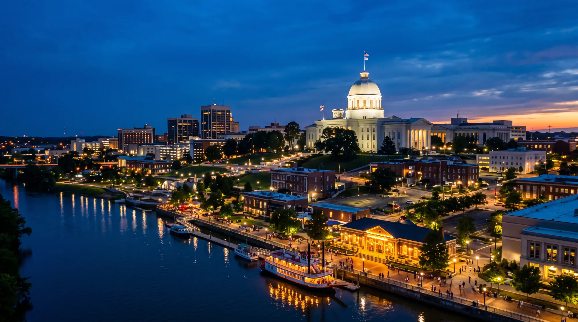 Montgomery, AL skyline