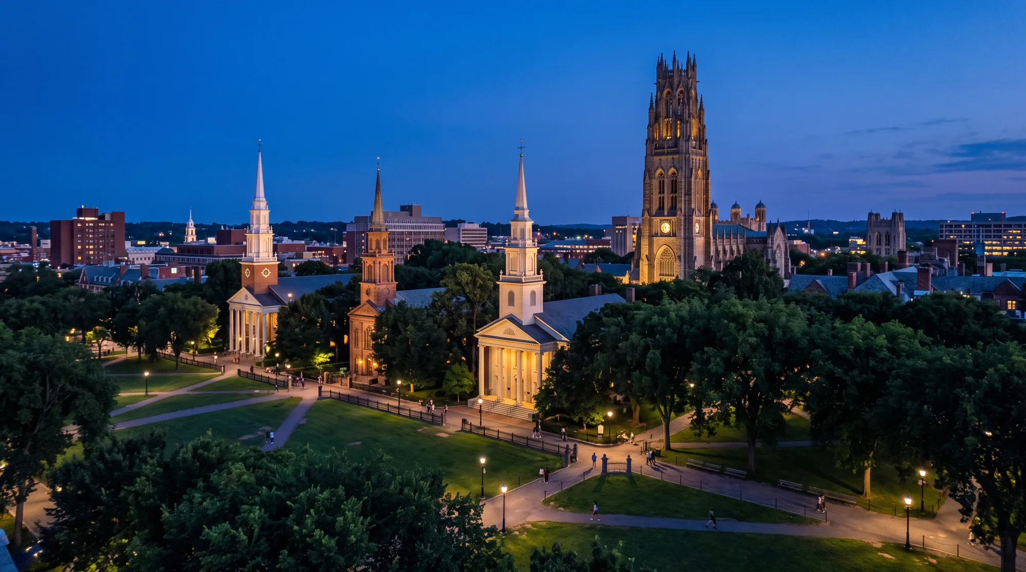 New Haven, CT skyline