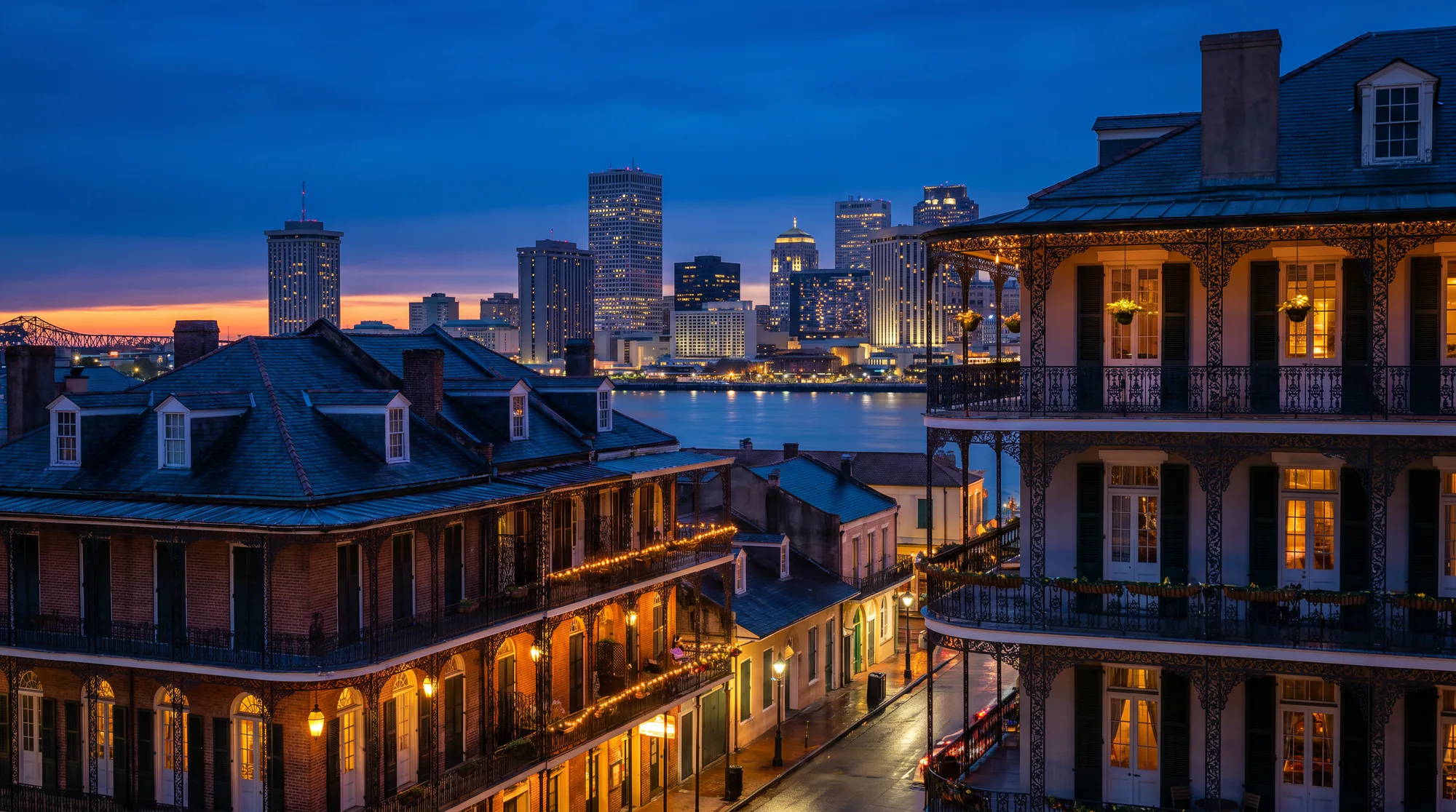New Orleans, LA skyline