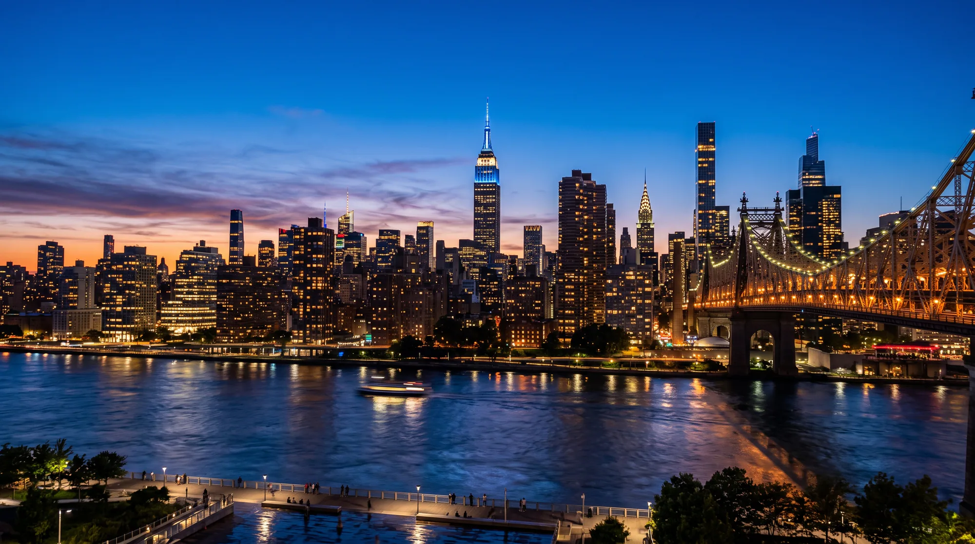 New York City, NY skyline