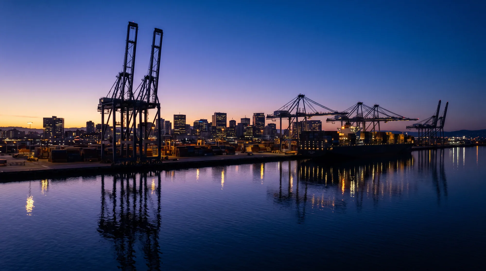 Oakland, CA skyline