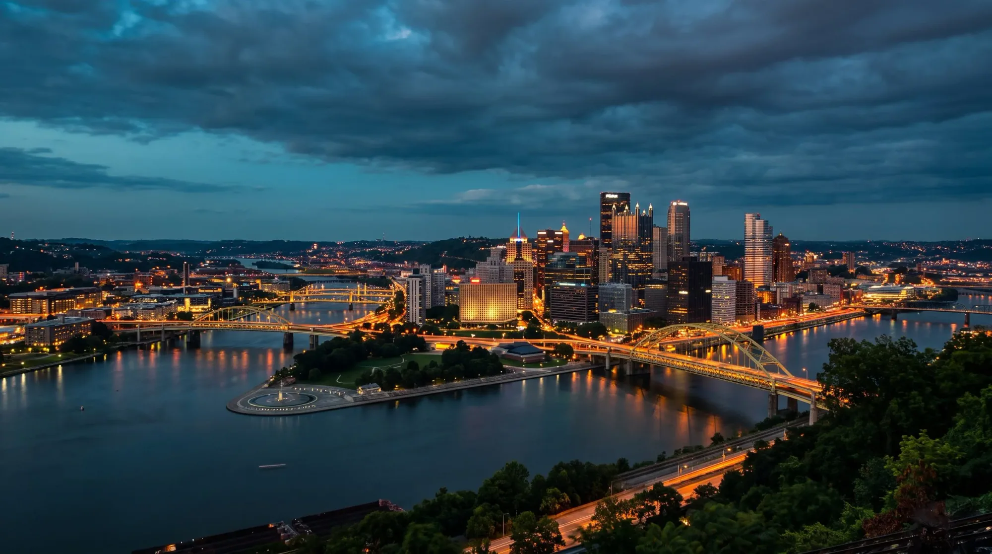 Pittsburgh, PA skyline
