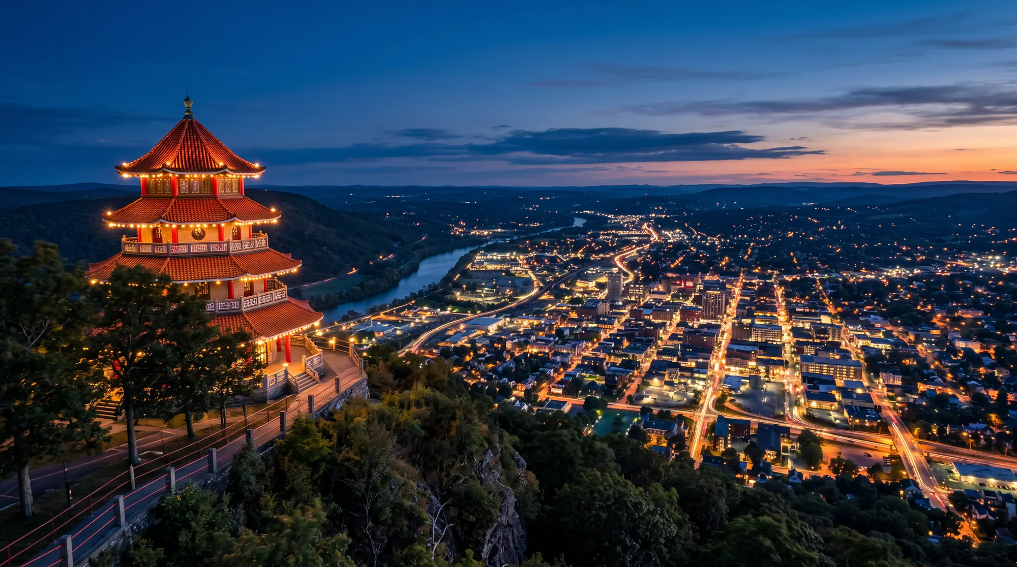 Reading, PA skyline