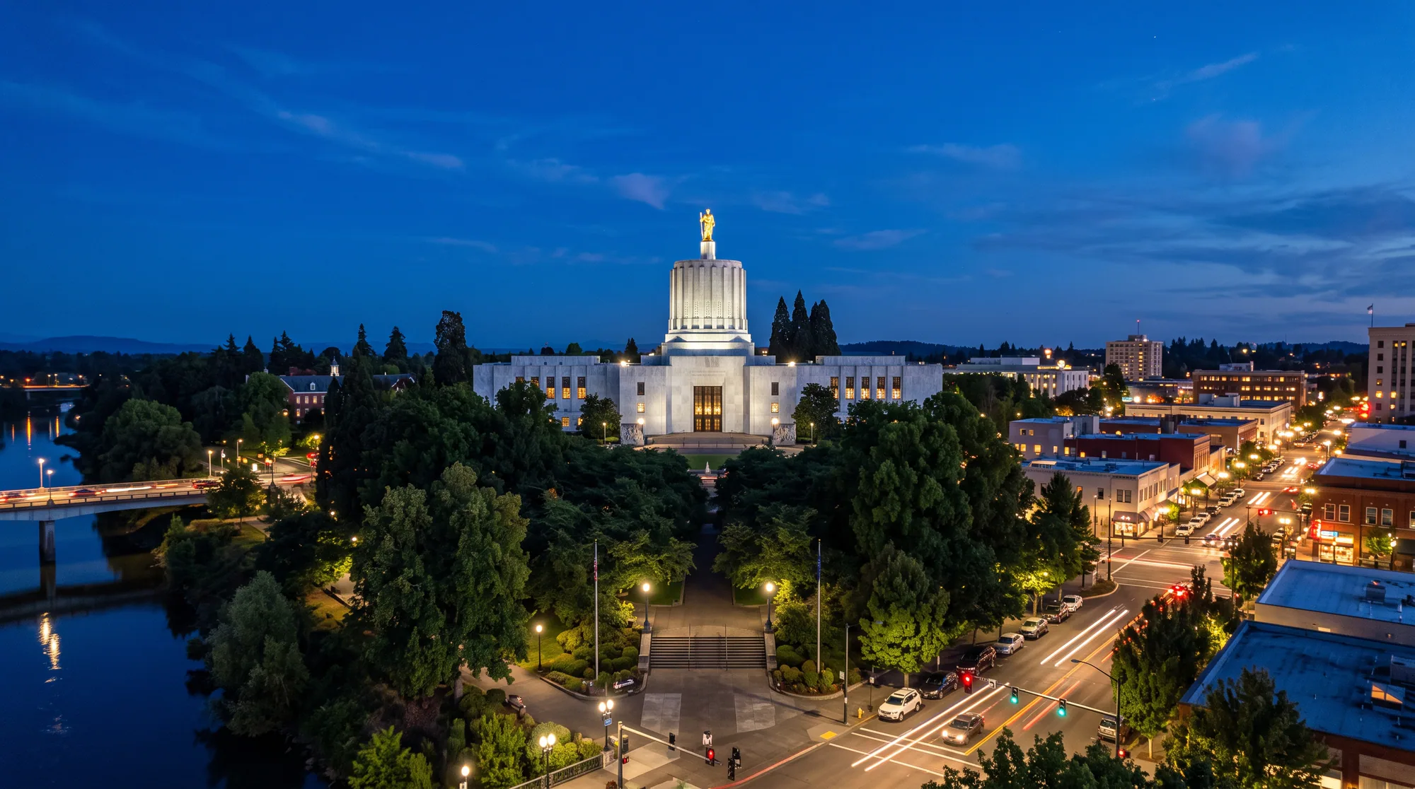 Salem, OR skyline
