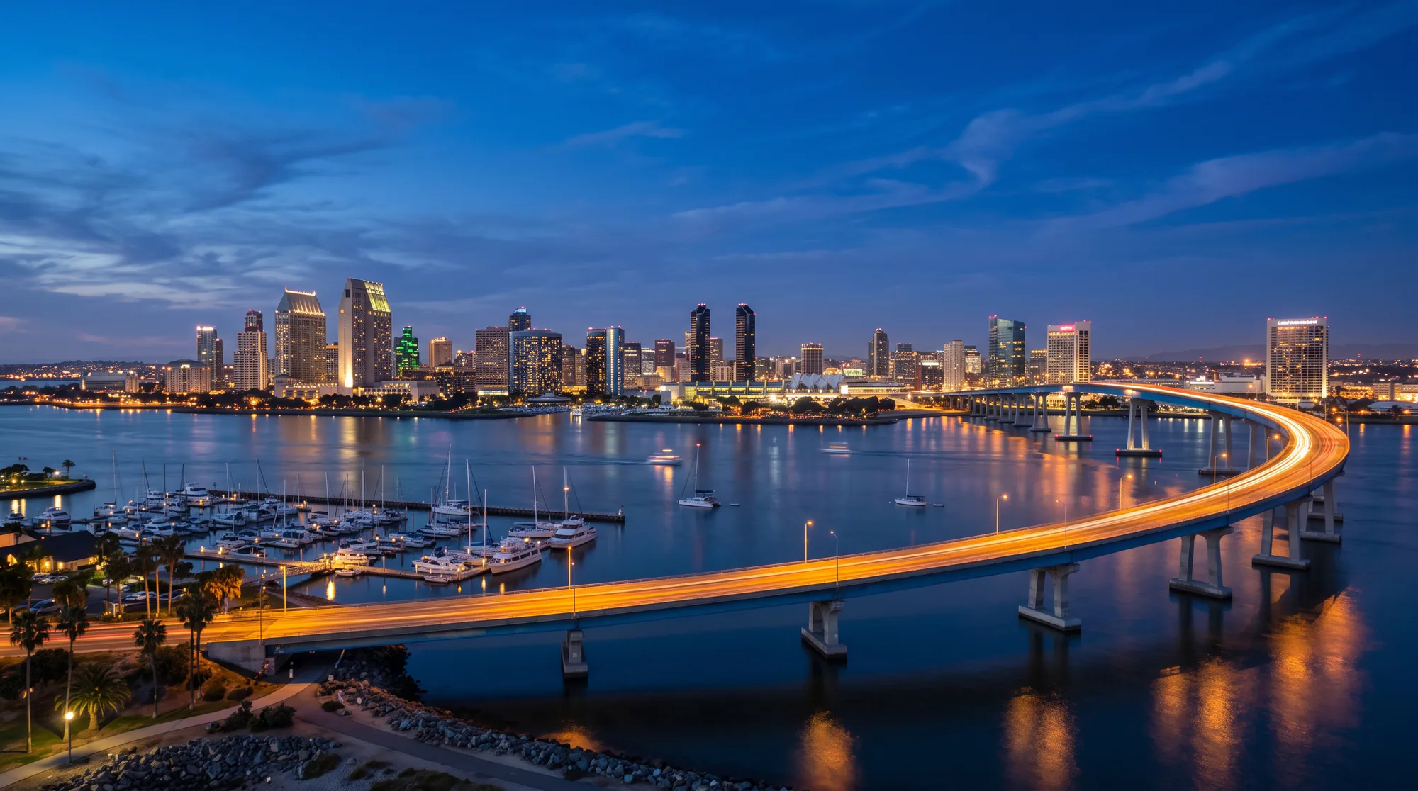 San Diego, CA skyline