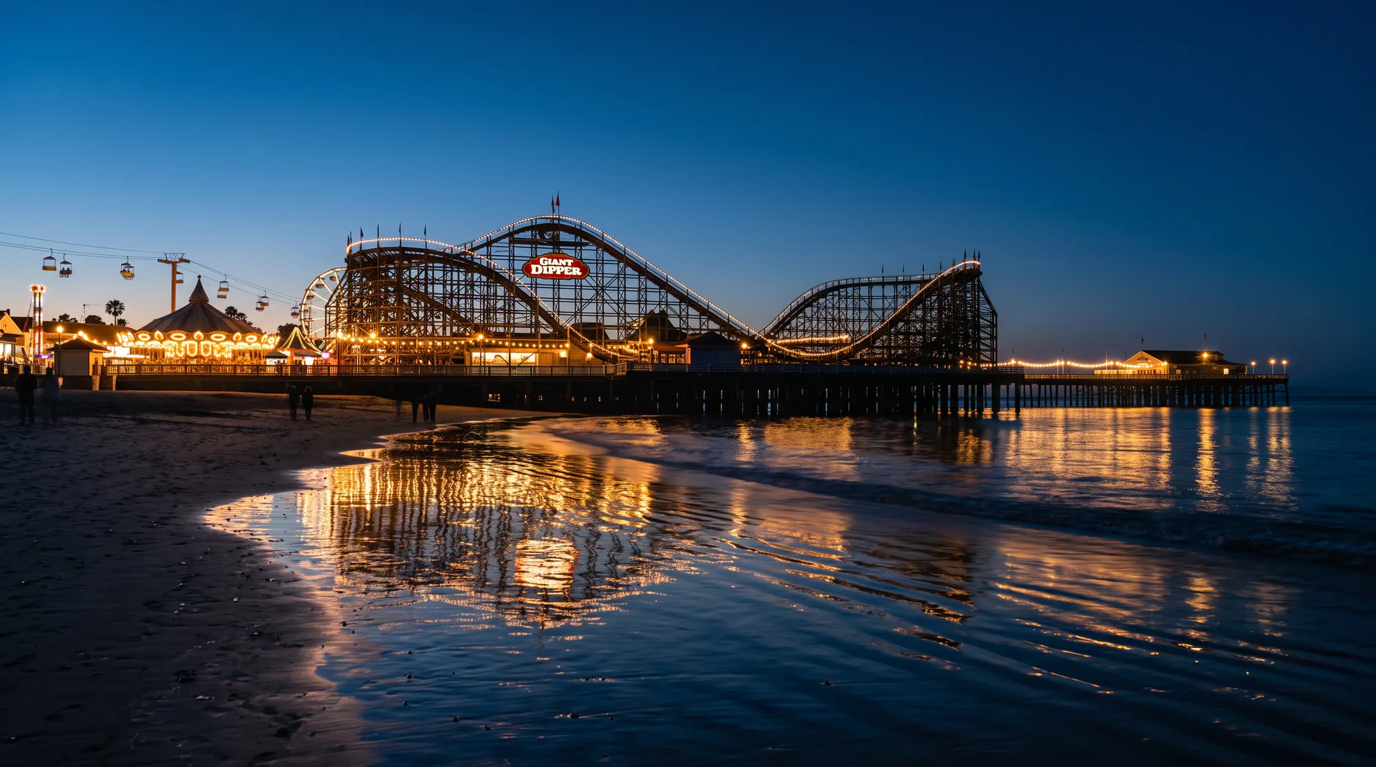 Santa Cruz, CA skyline