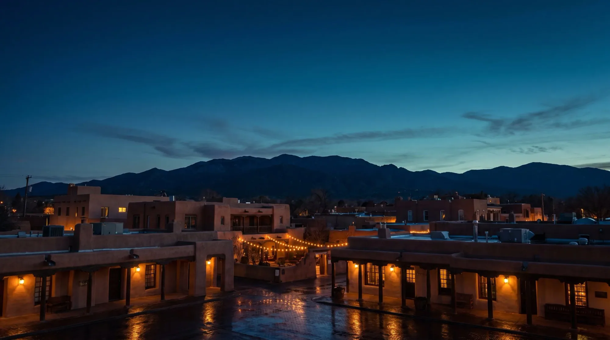 Santa Fe, NM skyline