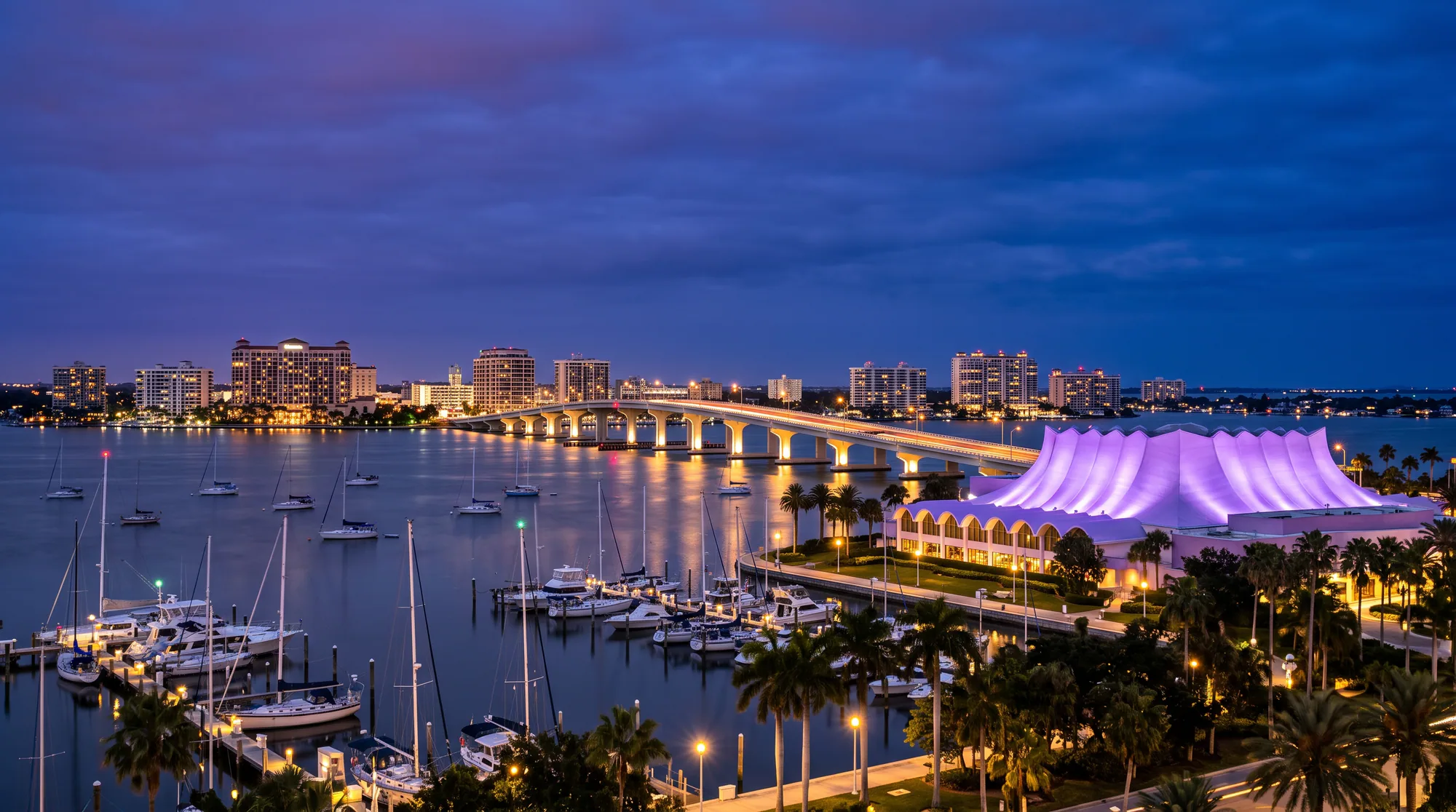 Sarasota, FL skyline
