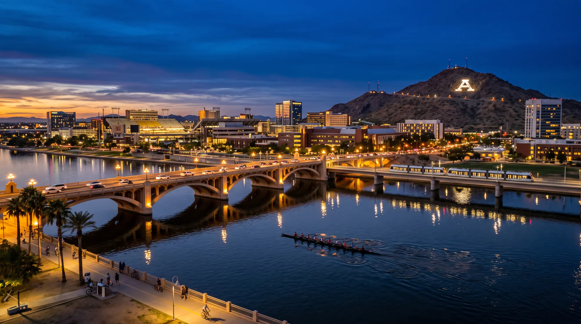 Tempe, AZ skyline