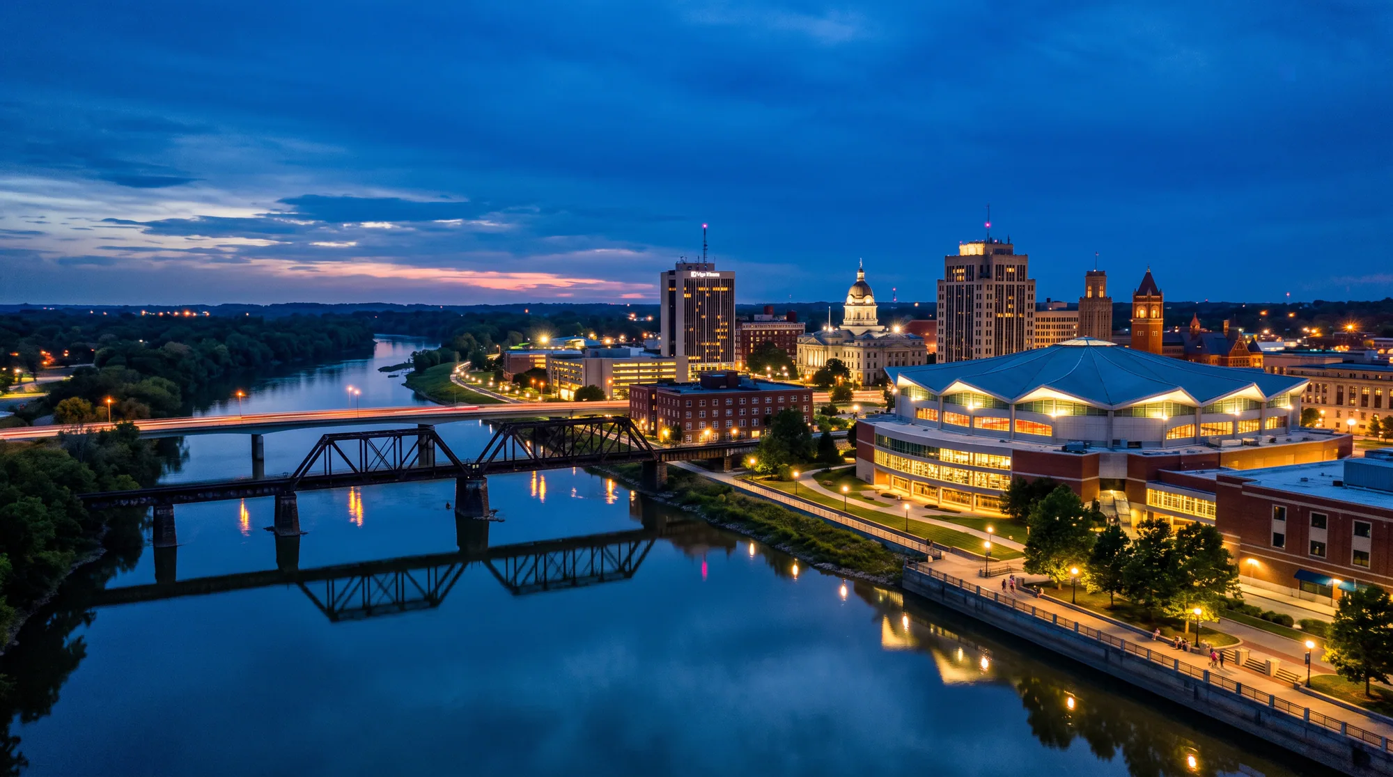 Terre Haute, IN skyline