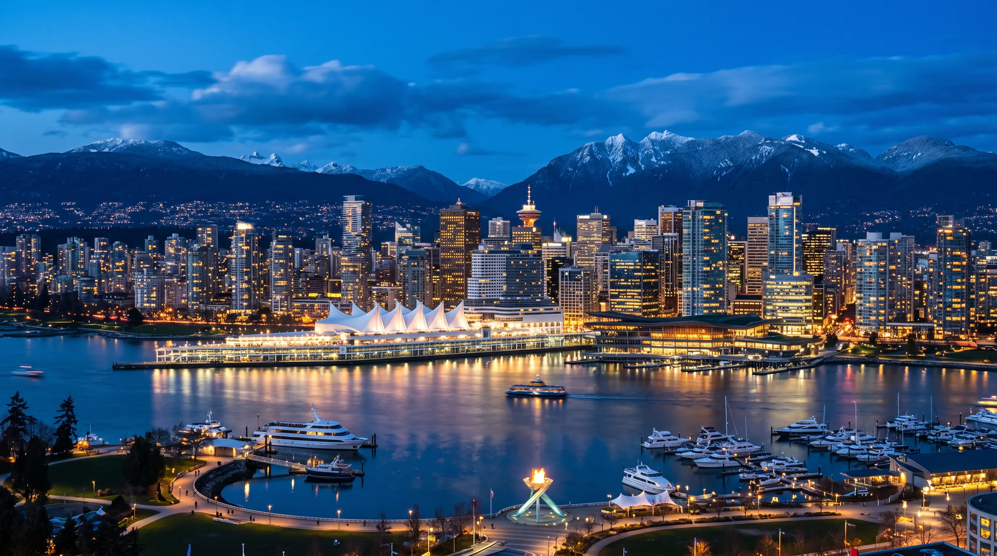 Vancouver, BC skyline