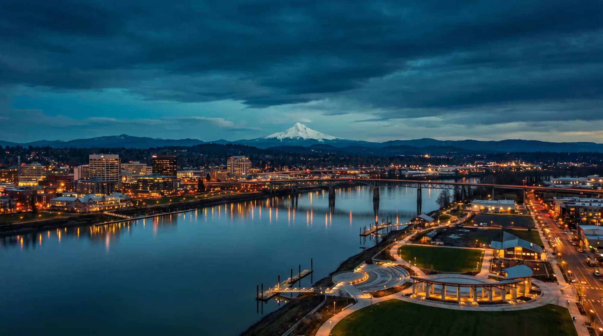 Vancouver, WA, WA skyline