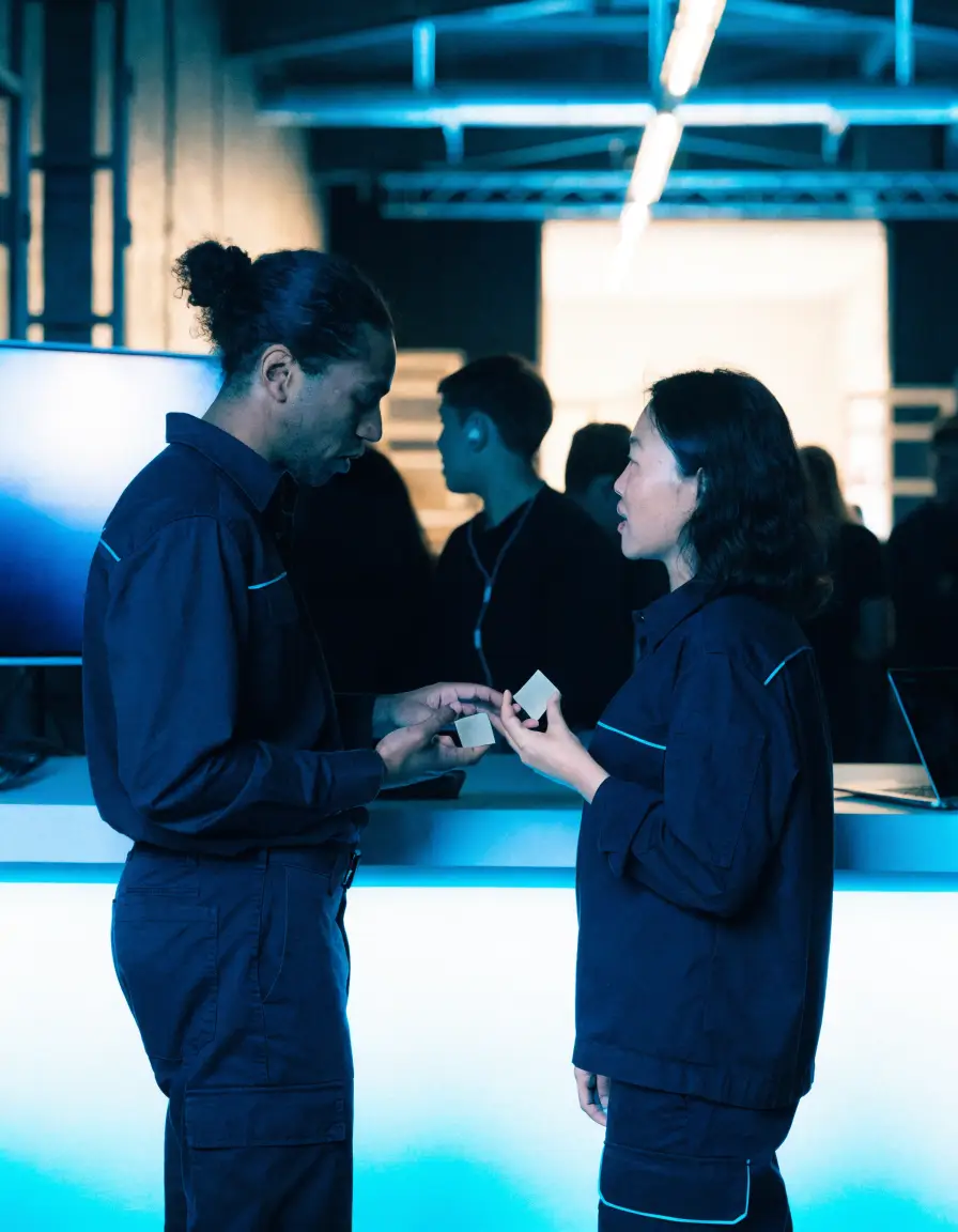Brand Ambassadors working at a live event